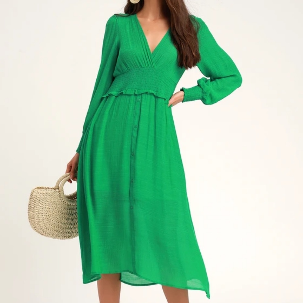 Green Midi Dress